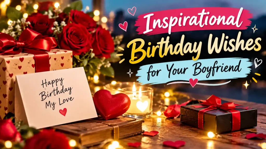 Inspirational Birthday Wishes for Your Boyfriend