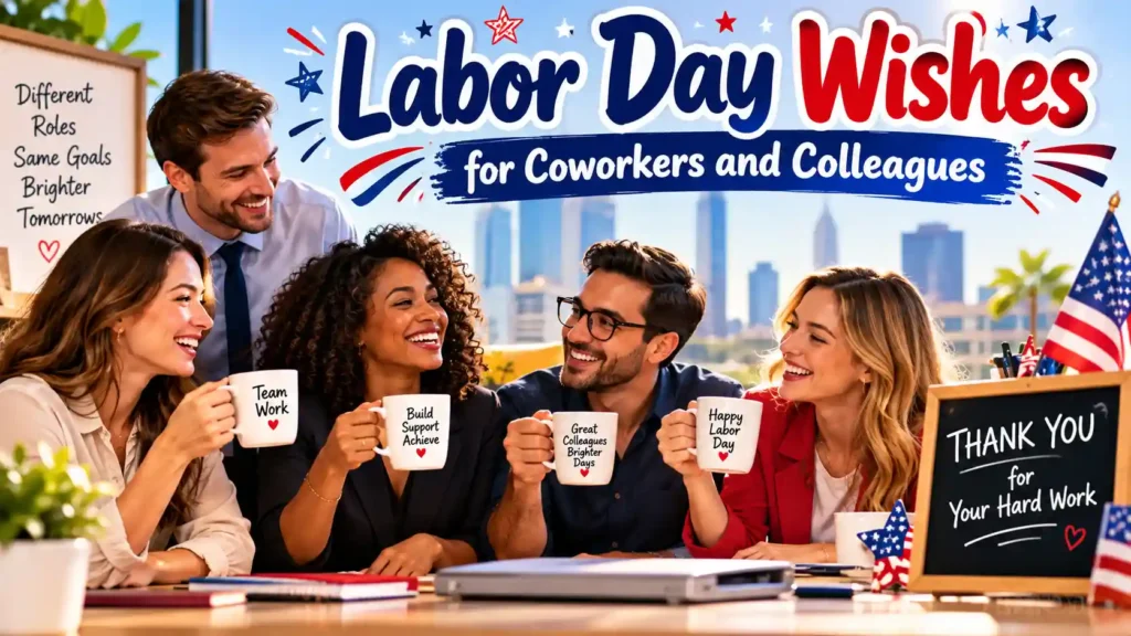 Labor Day Wishes for Coworkers and Colleagues