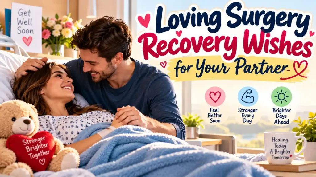 Loving Surgery Recovery Wishes for Your Partner