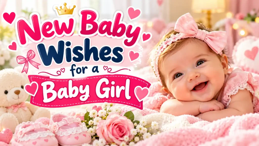 New Baby Wishes for a Baby Girl