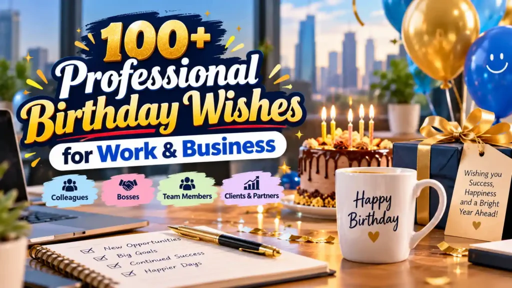 professional birthday wishes