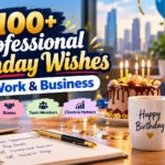 professional birthday wishes