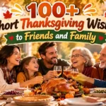 short thanksgiving wishes to friends and family
