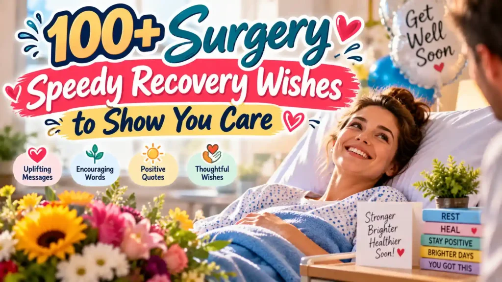 surgery speedy recovery wishes