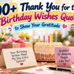 thank you for the birthday wishes quotes