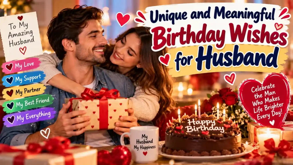 Unique and Meaningful Birthday Wishes for Husband