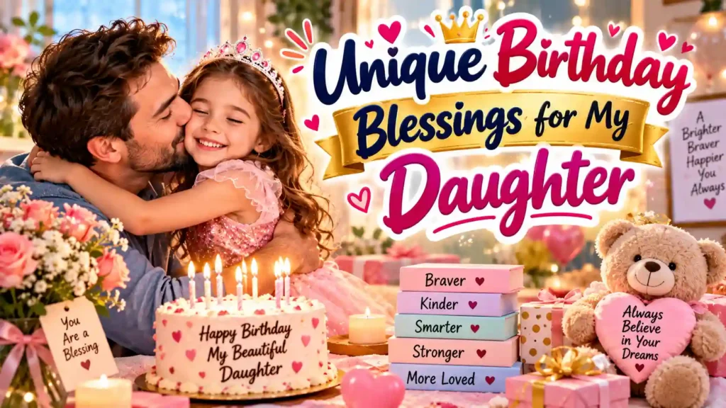 Unique Birthday Blessings for My Daughter