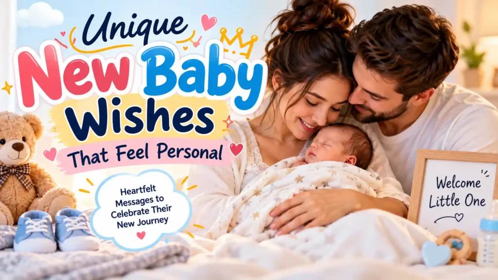 Unique New Baby Wishes That Feel Personal