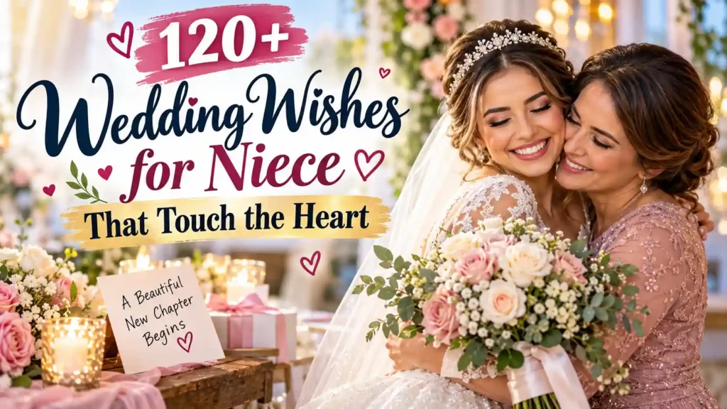 wedding wishes for niece