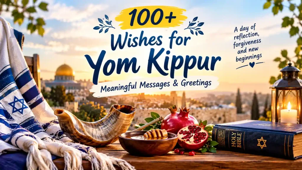 wishes for yom kippur